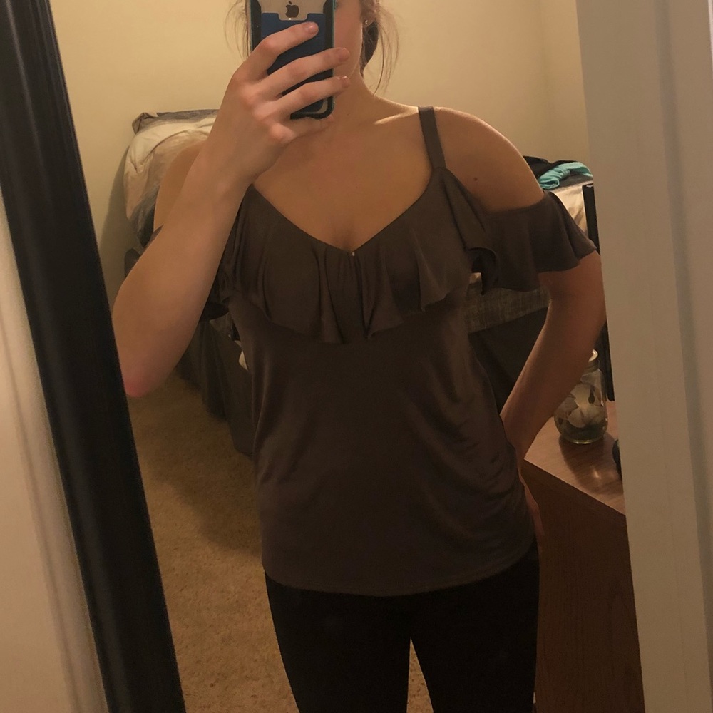 NWOT Express cold shoulder top